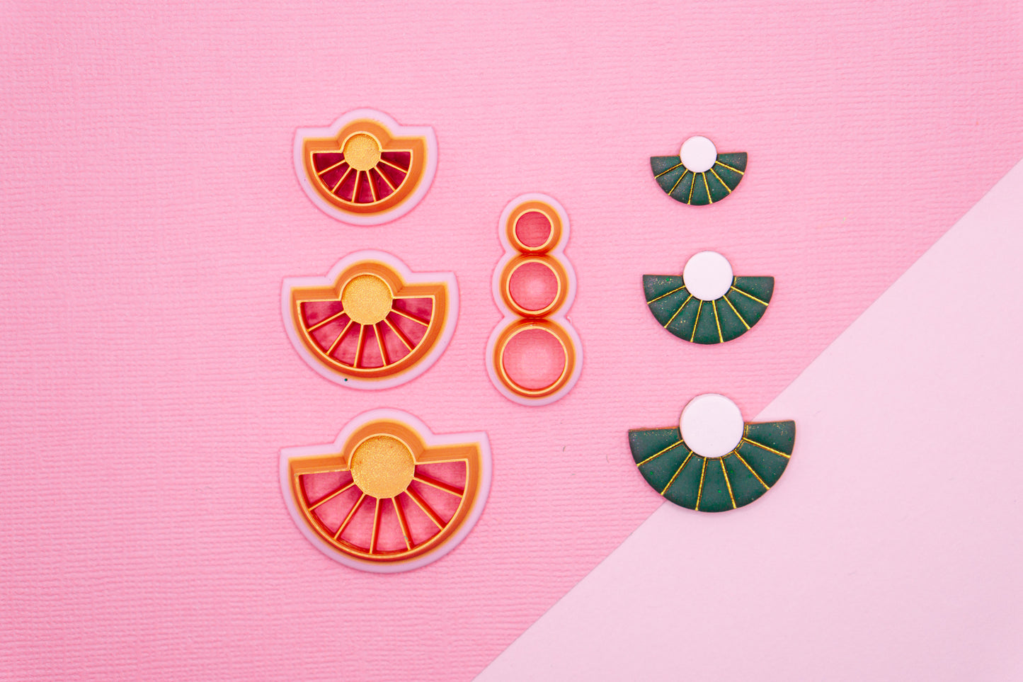 Elegant Bridal Sun Polymer Clay Cutter Set