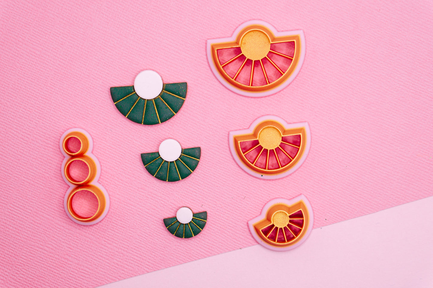 Elegant Bridal Sun Polymer Clay Cutter Set