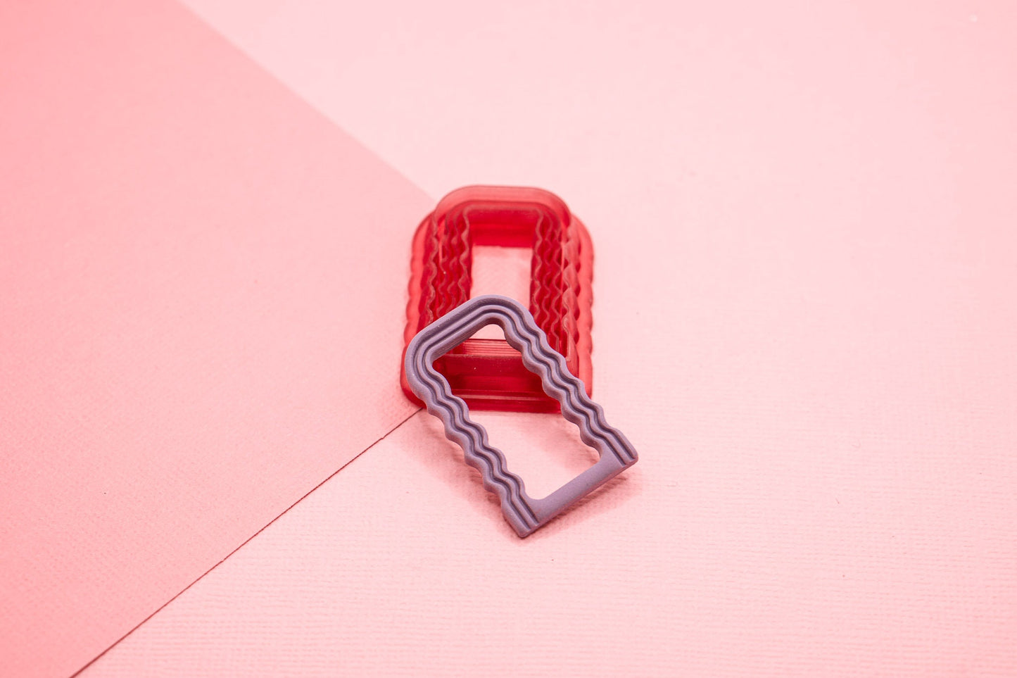 Mirror Frame Clay Cutter, Boho Frame Polymer Clay Cutter