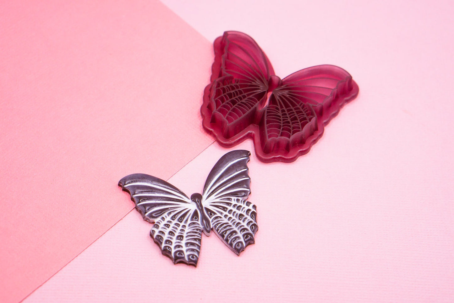 Spiderweb Butterfly Polymer Clay Cutter