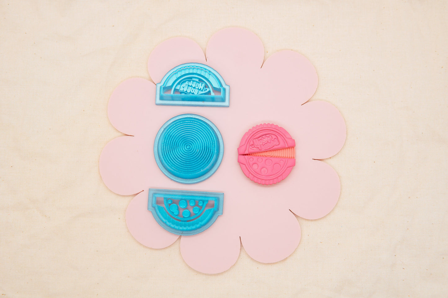 Hubba Bubba Polymer Clay Cutter, 1990s Decade Craft Cutter, Classic Gum Clay Tool, CottonAndClay Collab Polymer Clay Cutter