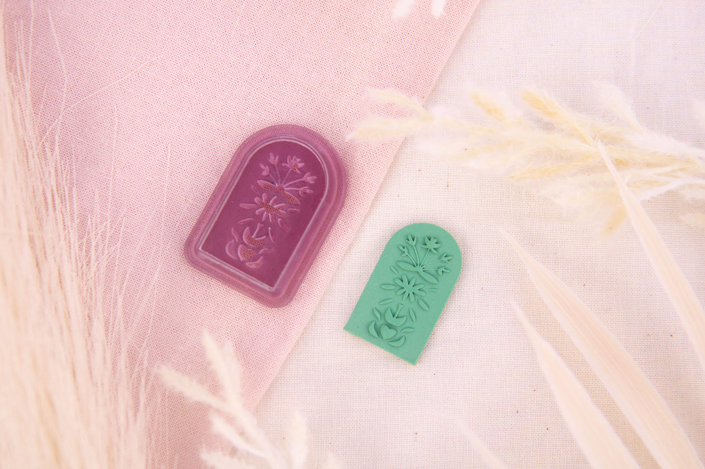 Floral Arch Clay Cutter, Botanical Polymer Clay Cutter Craft Tools Set