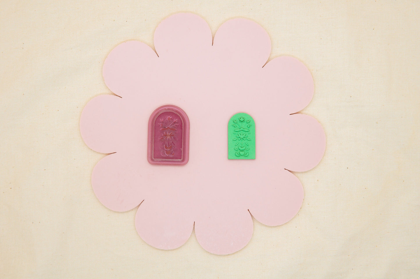 Floral Arch Clay Cutter, Botanical Polymer Clay Cutter Craft Tools Set