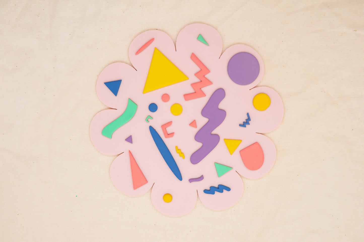 Funky Shapes Polymer Clay Cutter Set, 1980's Decade Craft Cutter, Retro Shapes Clay Tool, IsabellaEllisStudios Collab Polymer Clay Cutter