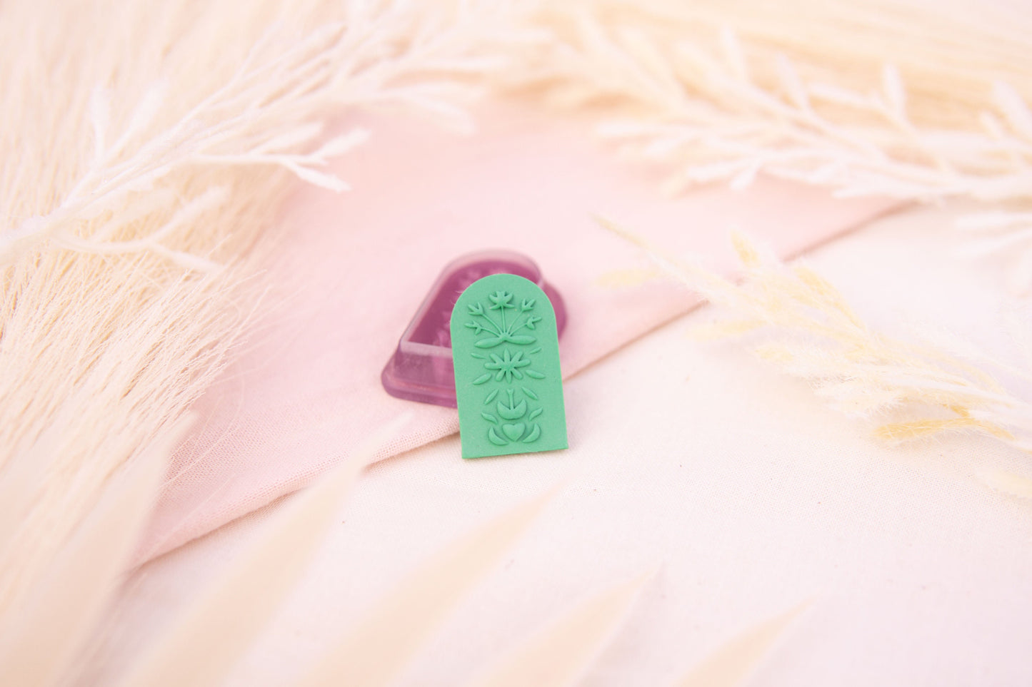 Floral Arch Clay Cutter, Botanical Polymer Clay Cutter Craft Tools Set