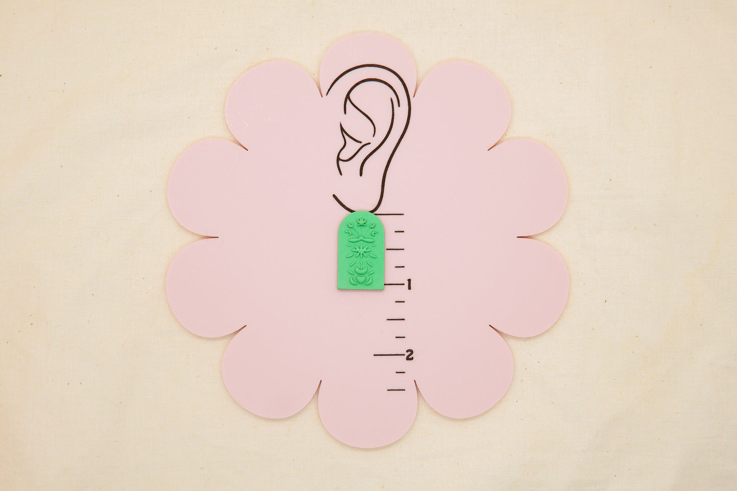 Floral Arch Clay Cutter, Botanical Polymer Clay Cutter Craft Tools Set