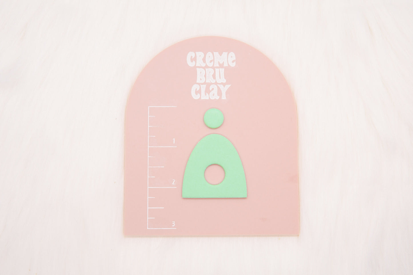 Basic Arch with Hollowed Circle Polymer Clay Cutter