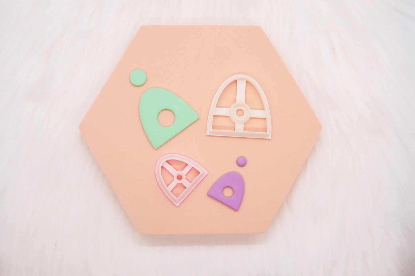 Basic Arch with Hollowed Circle Polymer Clay Cutter