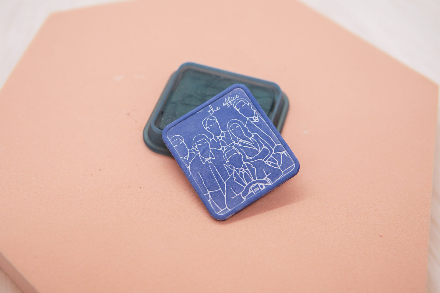 The Office Cast Outline Polymer Clay Cutter, The Office Clay Cutter, Craft Tool, Funny Cutter