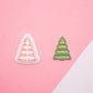 Elegant Christmas Tree Polymer Clay Cutter