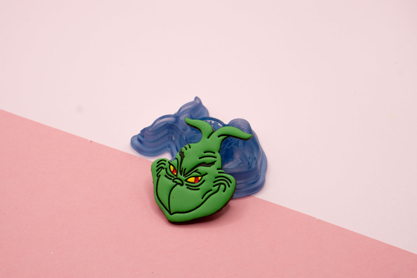 Original Grinch Christmas Cartoon Polymer Clay Cutter