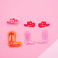 Cowboy Hat and Boot Polymer Clay Cutters Set