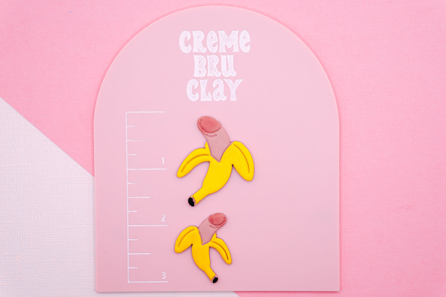 Banana Penis Polymer Clay Cutter