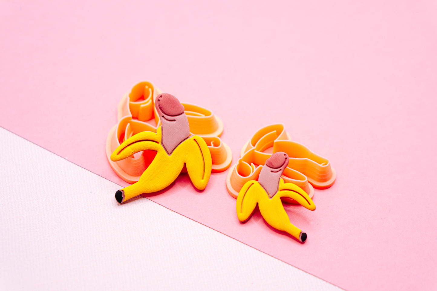 Banana Penis Polymer Clay Cutter