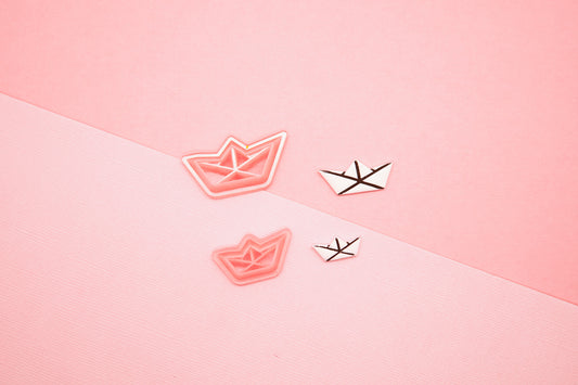 Paper Boat Polymer Clay Cutter