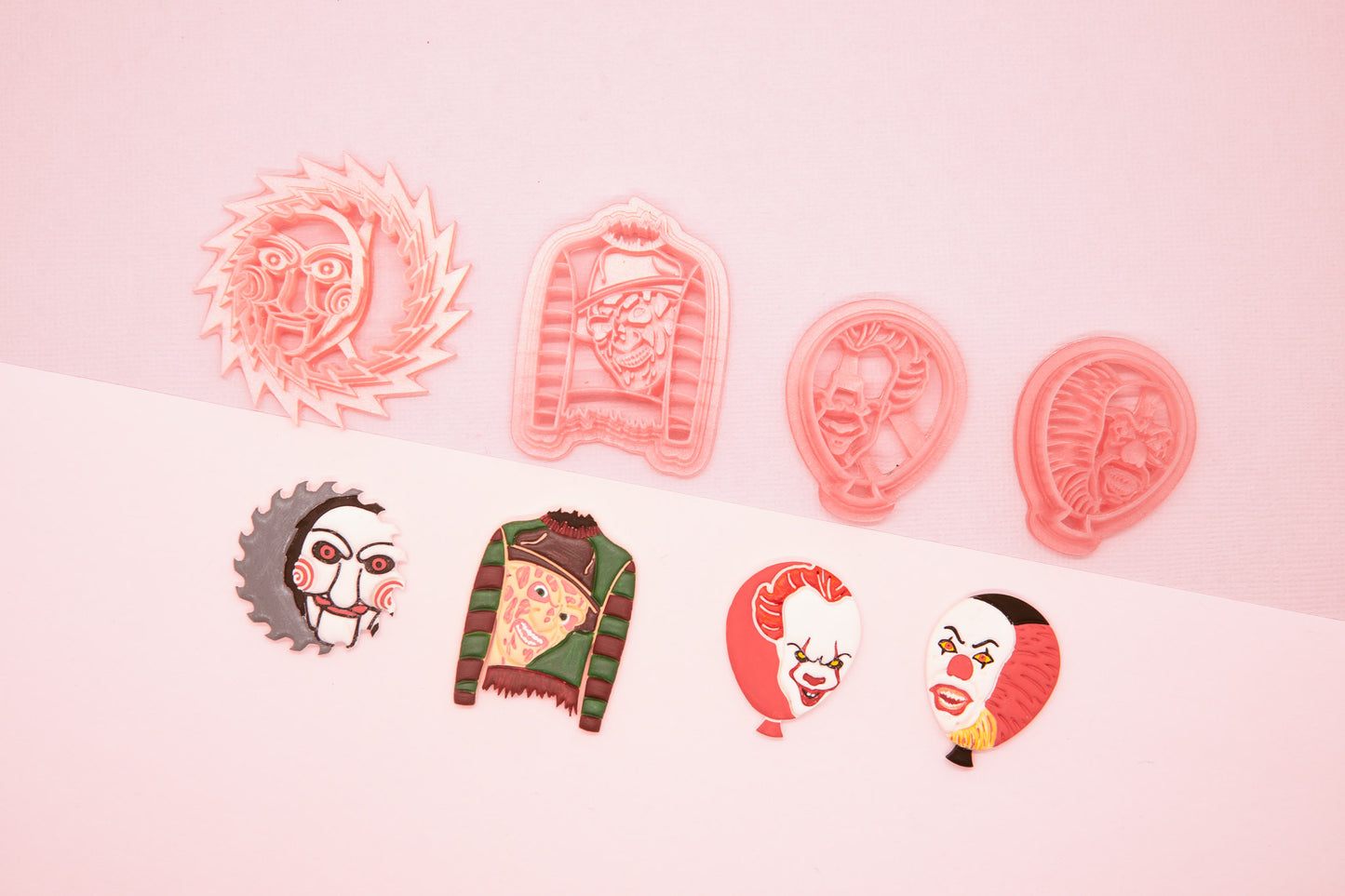 Halloween Slashers Polymer Clay Cutter Set