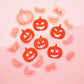 Jack O Lantern Polymer Clay Cutter Set