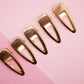 Small Chunky Dagger Shaped Barrette Hair Clip Blanks