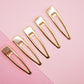 Short Skinny Dagger Shaped Barrette Hair Clip Blanks