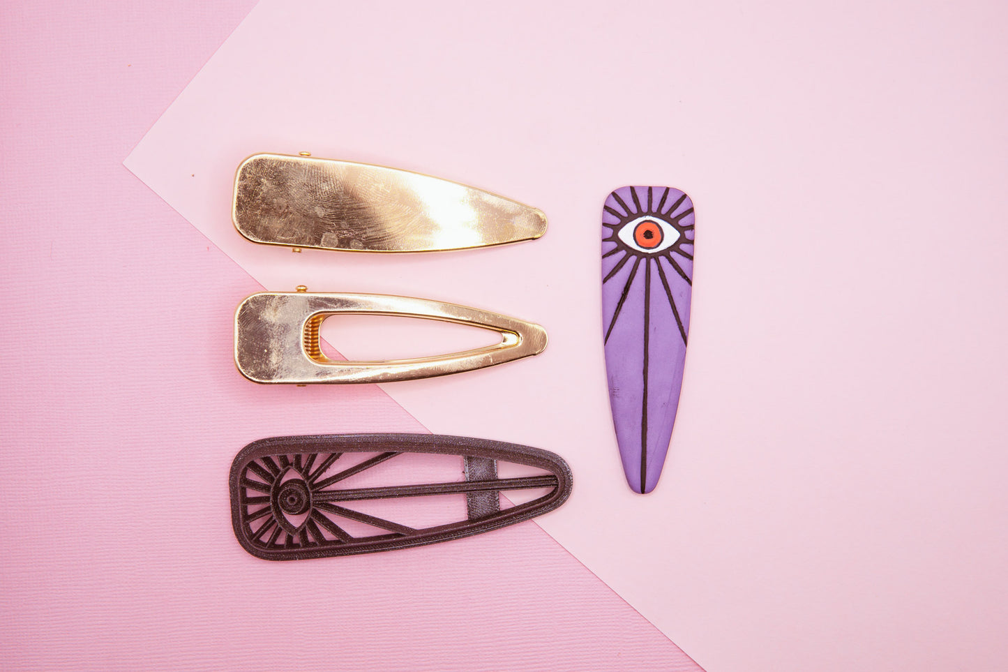 Third Eye Barrette Hair Clip Cutter and Blanks Set