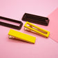 Rectangular Barrette Hair Clip Cutter and Blanks Set