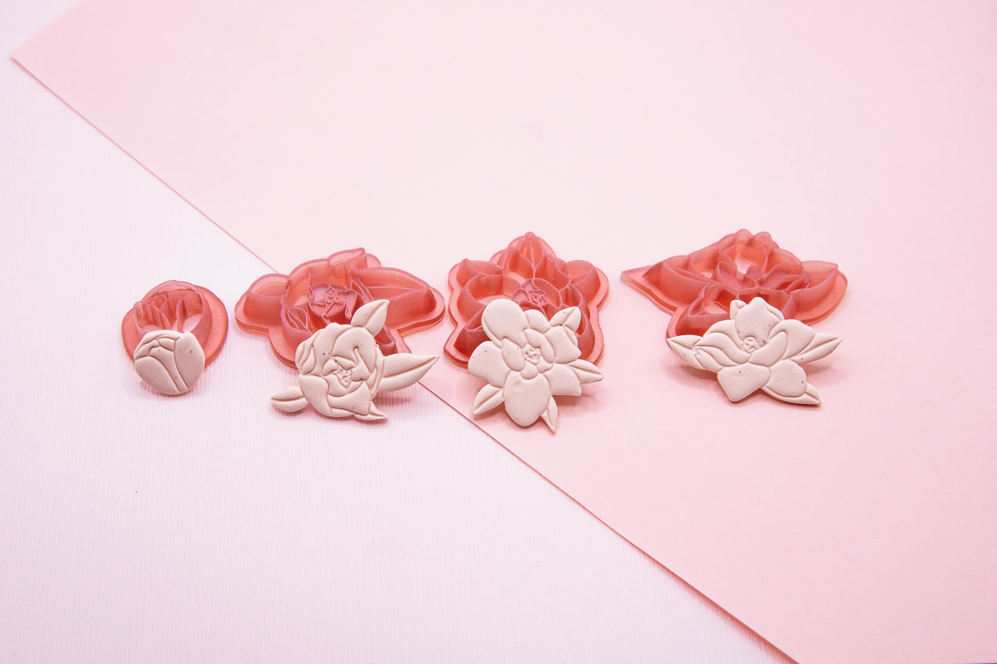 Floral Phase Polymer Clay Cutter Set