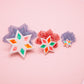 Stained Glass Star Polymer Clay Cutter