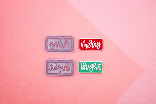 Merry & Bright Polymer Clay Cutter Set