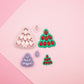 Stone Styled Christmas Tree Polymer Clay Cutter Set