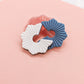 Sunburst Hoops Polymer Clay Cutter