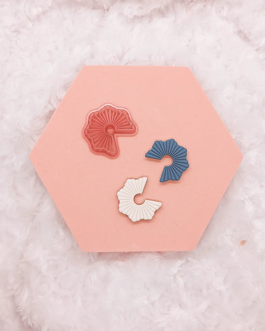 Abstract Coral Set- Polymer Clay Cutters – LunarLove Design Co
