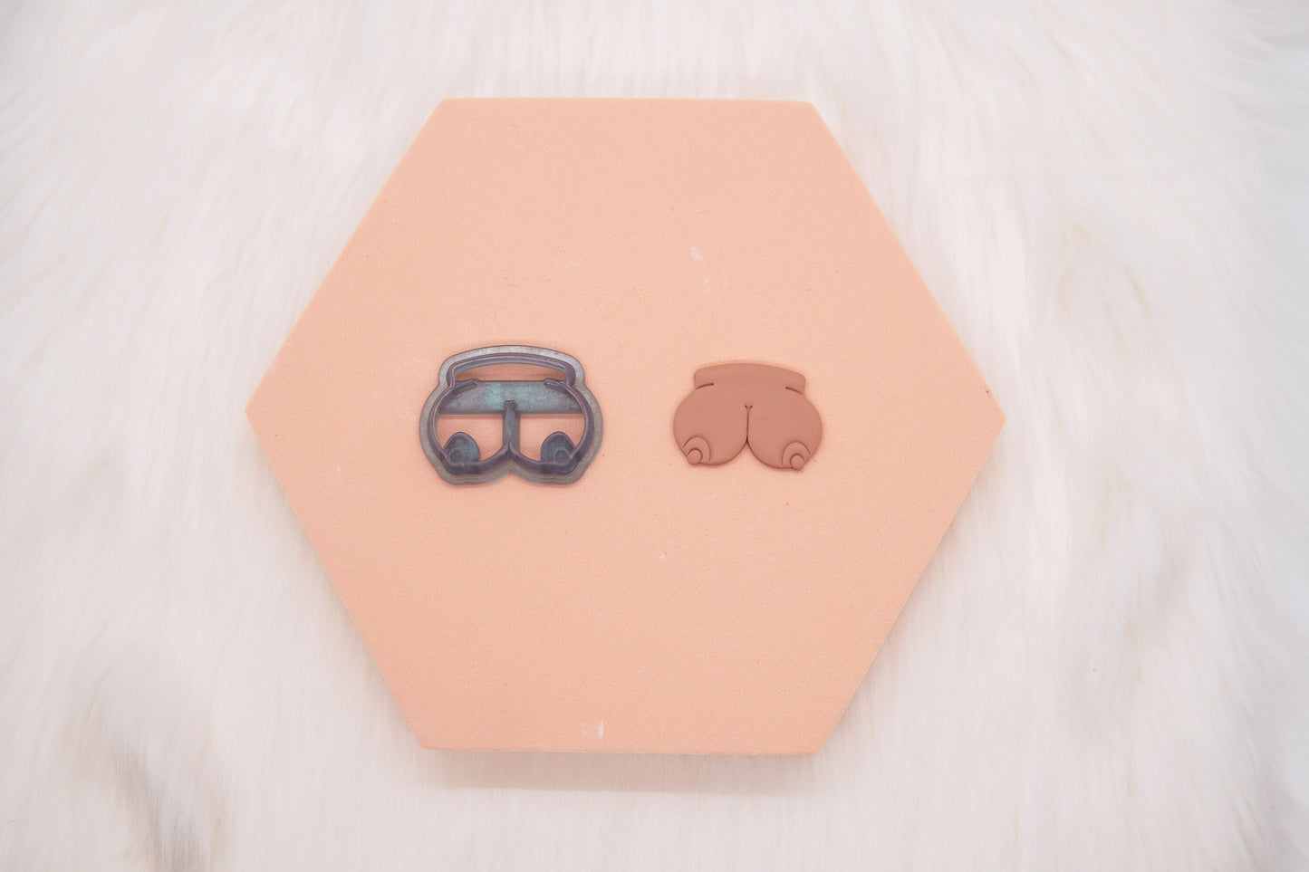 Boobs Polymer Clay Cutter, Bachelorette Clay Cutter, Craft Tools, Breasts Clay Cutter