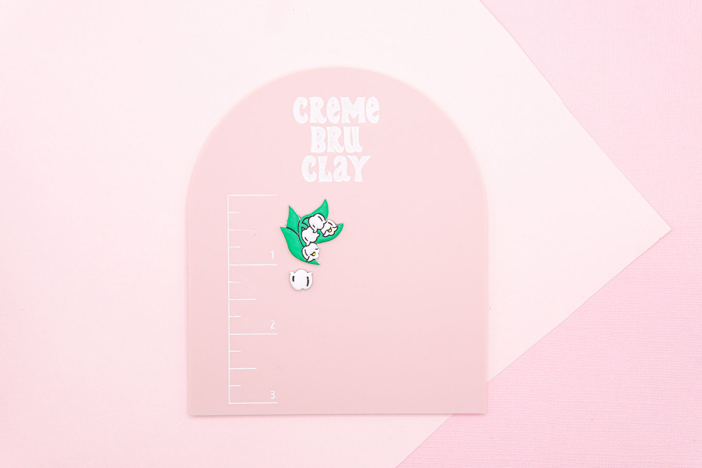 May Birth Flower Polymer Clay Cutter Set, Nursery Rhyme Baby Themed Clay Tools, Lily of the Valley Flowers Polymer Clay Cutters
