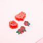 June Birth Flower Polymer Clay Cutter Set, Nursery Rhyme Baby Themed Clay Tools, Rose Flowers Polymer Clay Cutters
