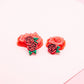 June Birth Flower Polymer Clay Cutter Set, Nursery Rhyme Baby Themed Clay Tools, Rose Flowers Polymer Clay Cutters