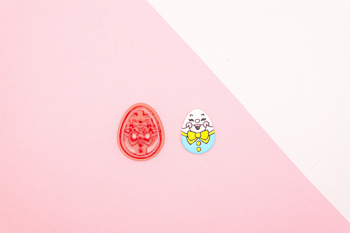 Humpty Dumpty Egg Polymer Clay Cutter, Nursery Rhyme Baby Themed Clay Tools