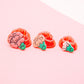 January Birth Flower Polymer Clay Cutter Set, Nursery Rhyme Baby Themed Clay Tools, Carnation Flowers Polymer Clay Cutters