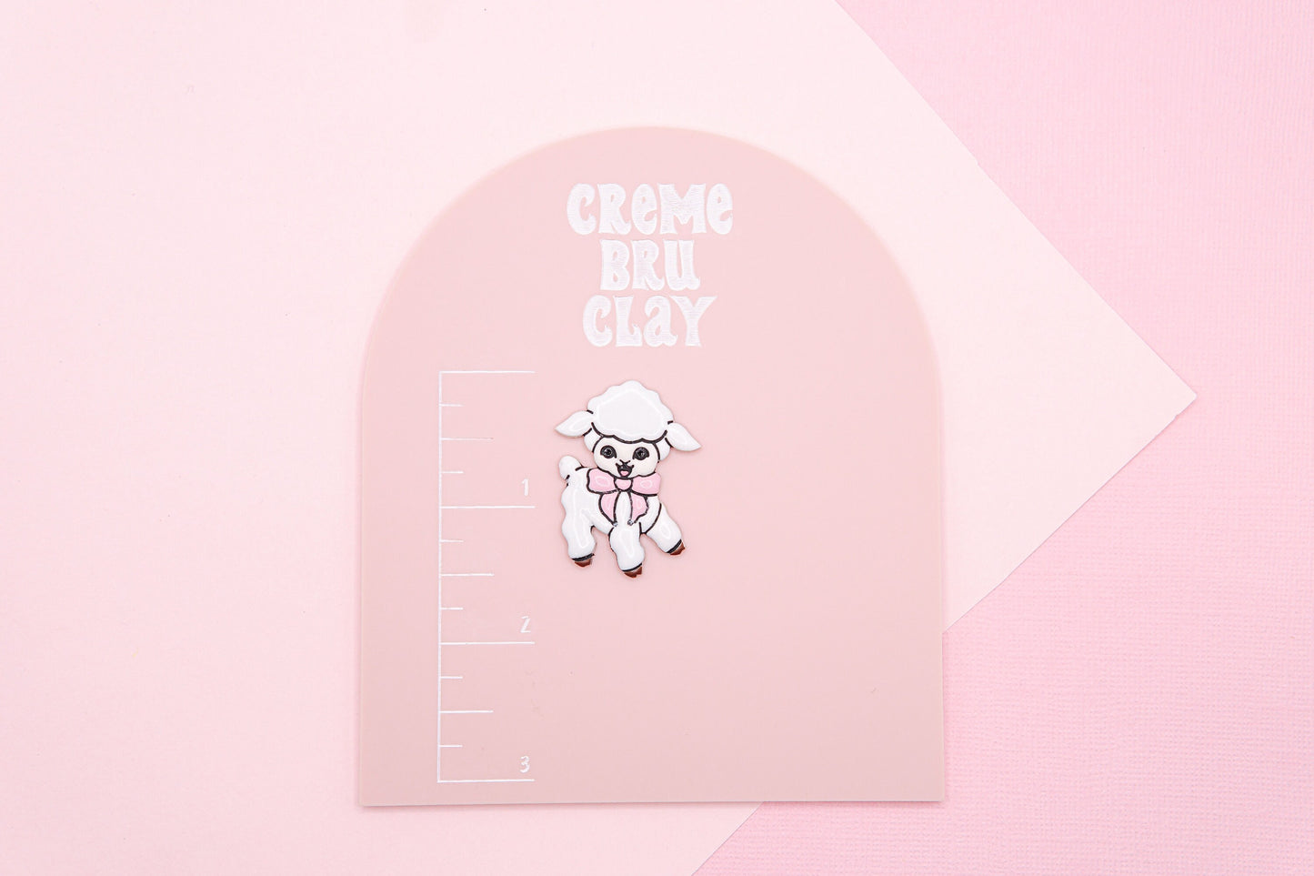 Lamb Polymer Clay Cutter, Nursery Rhyme Baby Themed Clay Tools, Mary Had A Little Lamb Polymer Clay Cutter