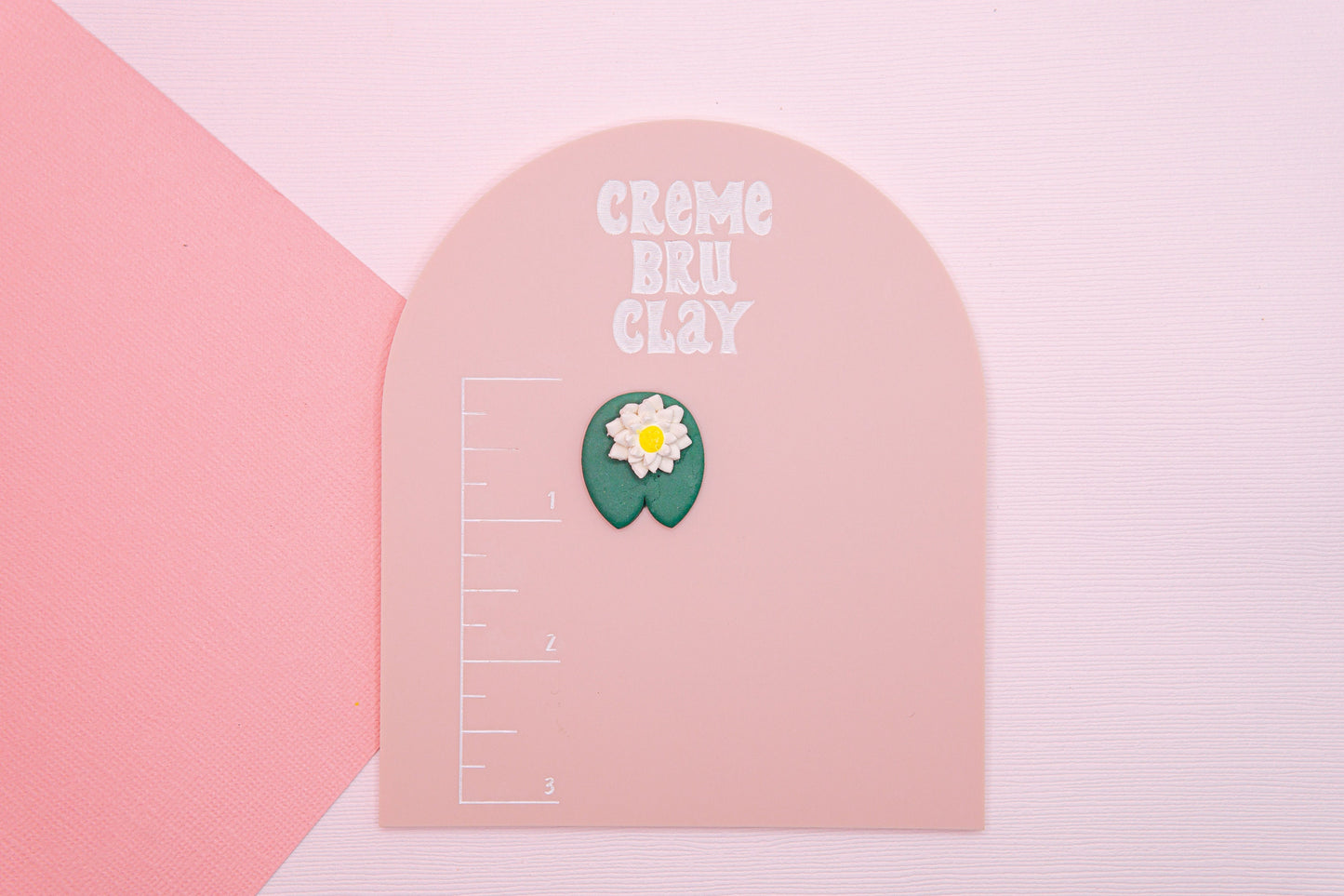 July Birth Flower Polymer Clay Cutter Set, Nursery Rhyme Baby Themed Clay Tools, Water Lily Flowers Polymer Clay Cutters