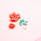 May Birth Flower Polymer Clay Cutter Set, Nursery Rhyme Baby Themed Clay Tools, Lily of the Valley Flowers Polymer Clay Cutters