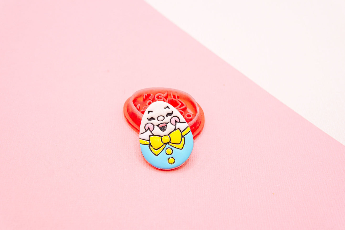Humpty Dumpty Egg Polymer Clay Cutter, Nursery Rhyme Baby Themed Clay Tools