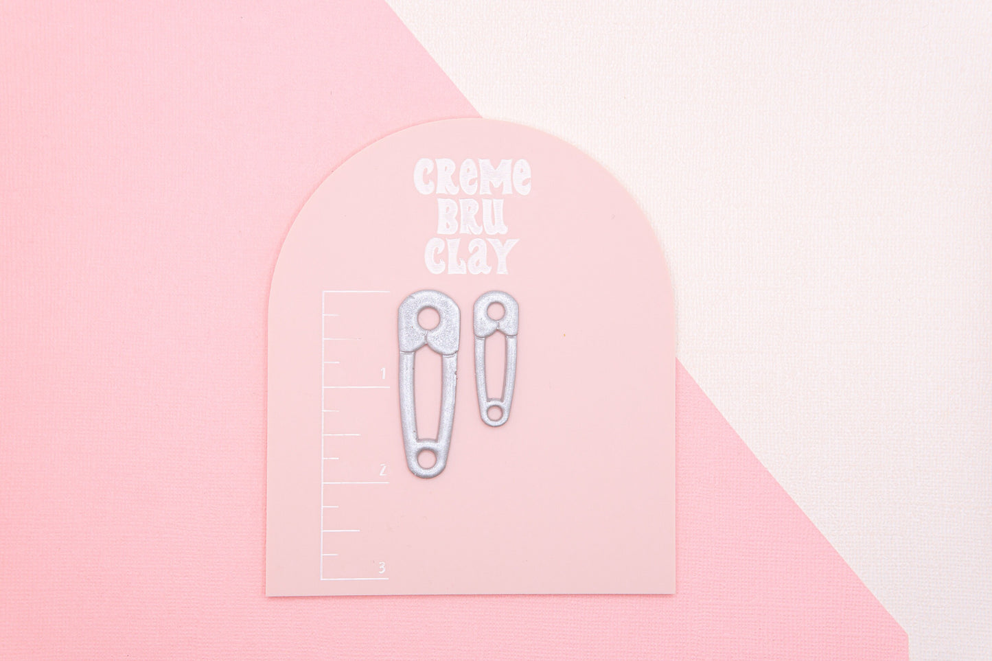 Safety Pin Polymer Clay Cutter, Baby Nursery Rhyme Clay Tool