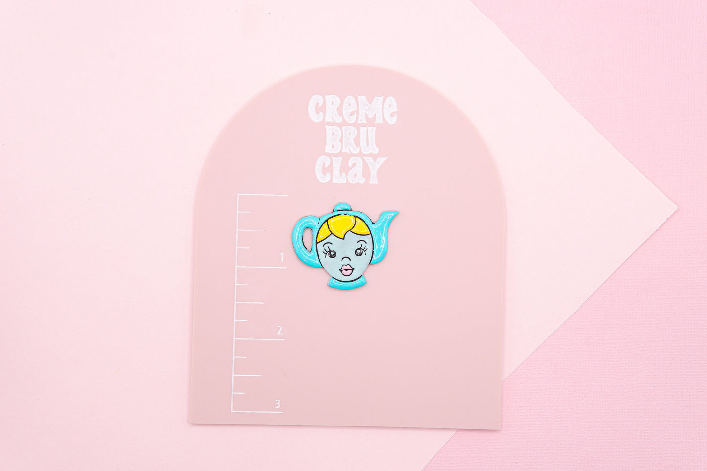 Teapot Polymer Clay Cutter, Nursery Rhyme Baby Themed Clay Tools, I'm A Little Teapot Clay Cutter