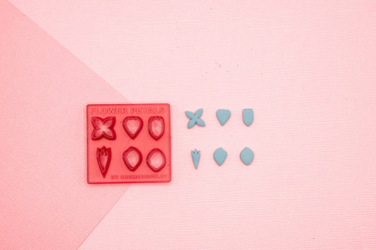 Flower Petals Clay Cutter, Floral Petals Polymer Clay Cutter For Sculpting