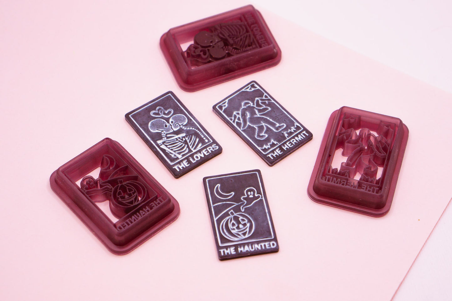 The Haunting Tarot Card Polymer Clay Cutter