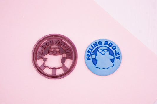 Feeling Boo-zy Polymer Clay Cutter, Boo Clay Cutter