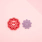 Smiling Flower Clay Cutter, Happy Flower Polymer Clay Cutter