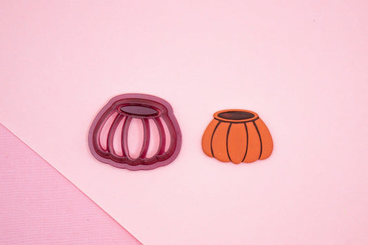 Pumpkin Pot Cauldron Polymer Clay Cutter