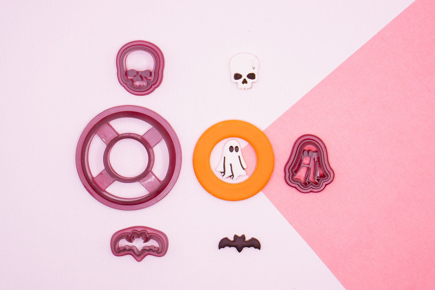 Halloween Icon Polymer Clay Cutter Set