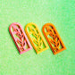 Leaf Imprinted Arch Polymer Clay Cutter